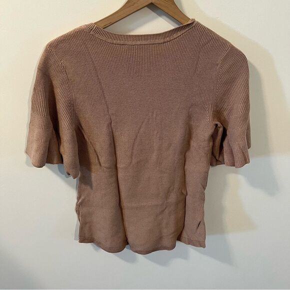 NWT Isaac Mizrahi! Short-Sleeve Scoop-Neck Sweater | Size S - Picture 5 of 9